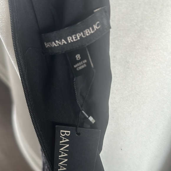 Banana Republic-black lace midi dress - Picture 7 of 7